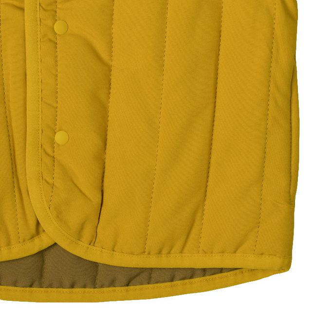 akachan honpo - 寬鬆夾克-超細纖維-黃色