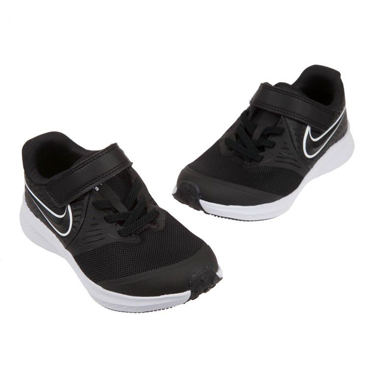 NIKE - STAR_RUNNER2黑色網布運動鞋
