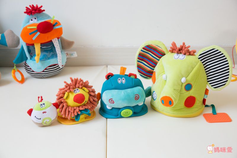 法國 Dolce Toys - 感統玩偶-傻法瑞探險家族