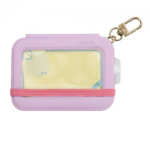 日本文具 SONIC - 不忘記！攜帶式便簽備忘錄收納包-灰 (9.5×6.8×0.5cm)