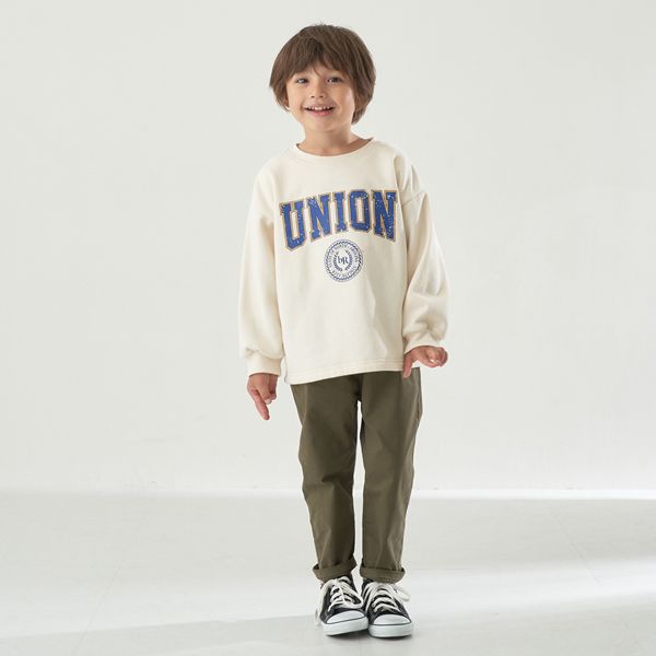 日本 b-ROOM - 帥氣定番色錐形褲-棕卡其