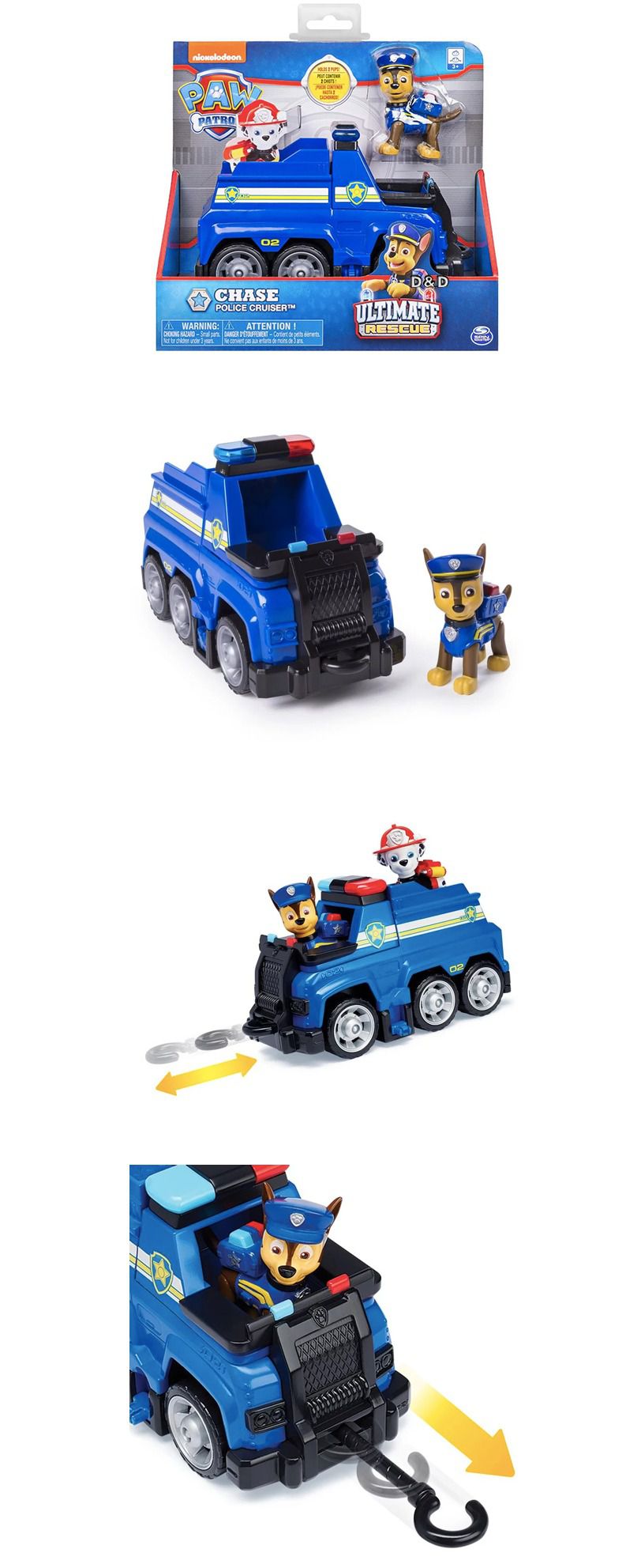 汪汪隊立大功 paw patrol - 終極主題車輛 - 阿奇(藍)