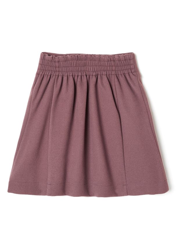 日本 GRL - 英倫風A字修身短裙-可可棕