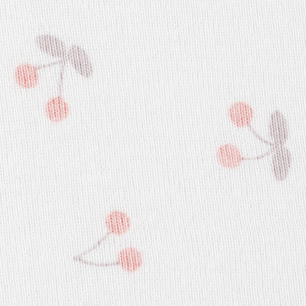 日本 Combi - mini系列-純棉蝴蝶裝(黏貼式)-小櫻桃 (60-70)