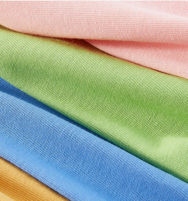 卡通汪汪隊棉質拼色圓領長袖上衣-卡通人物小礫-黃+白