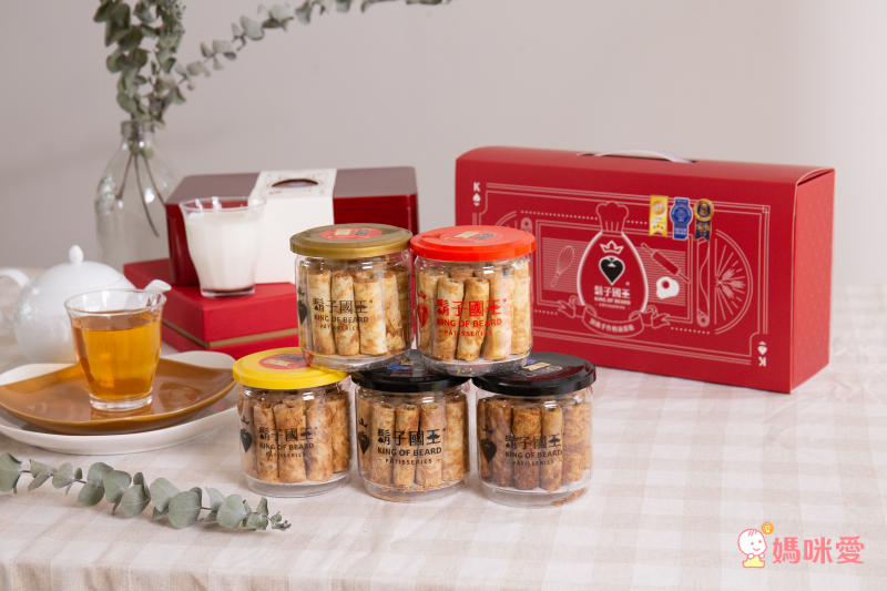 端午禮盒♣♦♥♠送出一手好牌【鬍子國王】法國手工奶油蛋捲