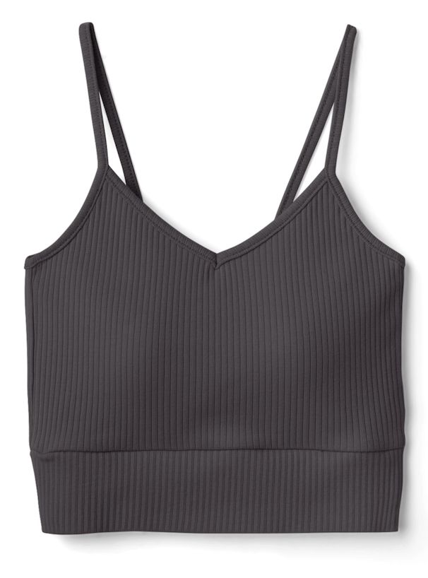 日本 GRL - V領細肩帶內搭/小可愛(附Bra)-米杏