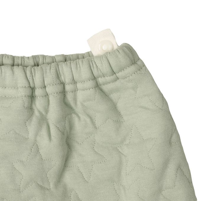 akachan honpo - 長袖鋪棉家居服-側邊按扣 公車-綠色