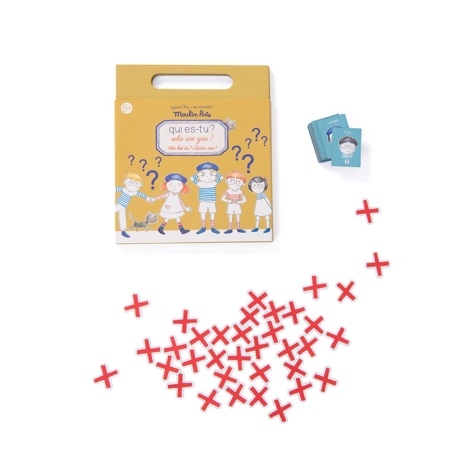Moulin Roty - 磁鐵遊戲書-猜猜你是誰