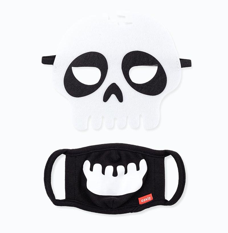 韓國 OZKIZ - 骷髏頭面具口罩變裝組 (free)