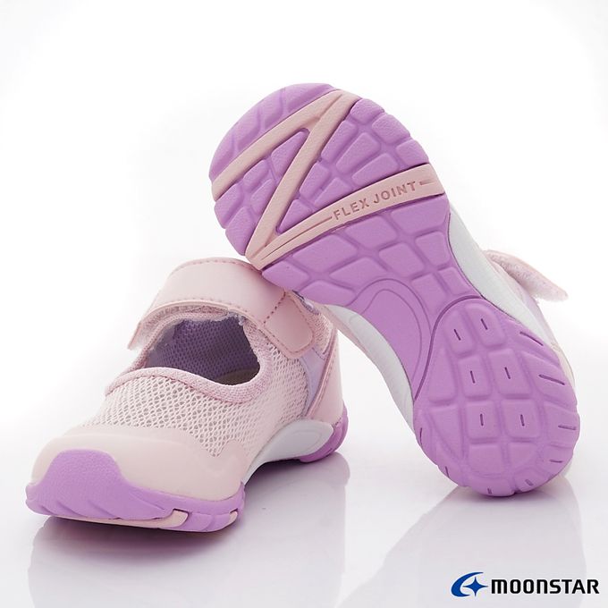 Moonstar日本月星 - HI系列休閒機能童鞋-MSC23364粉(中小童段)-機能運動鞋-粉