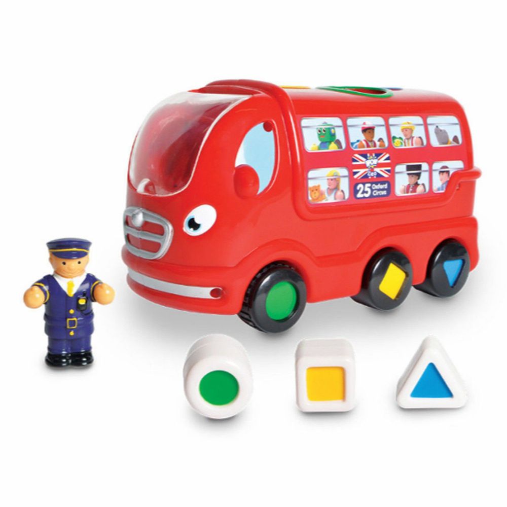 英國驚奇玩具 WOW Toys - 倫敦巴士 利奧