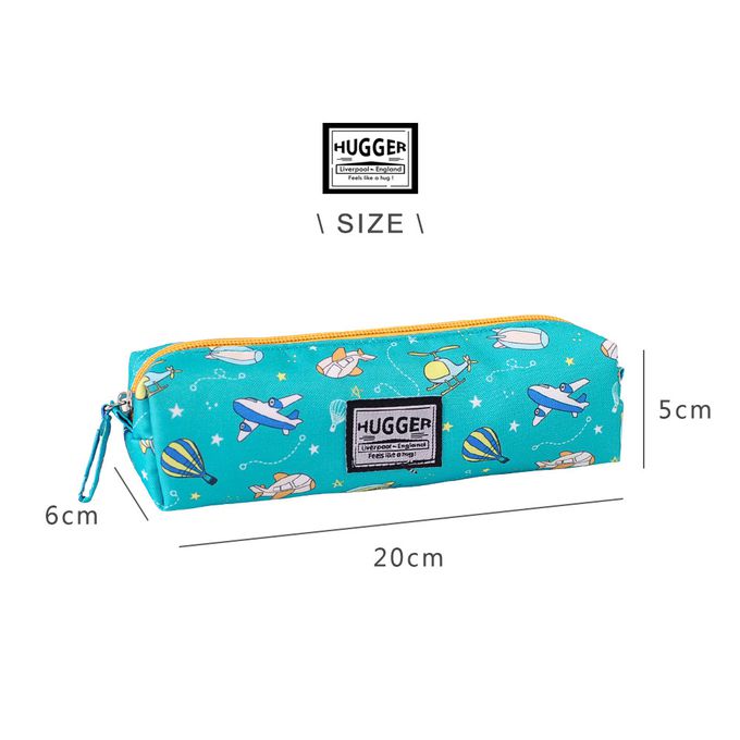 HUGGER - 筆袋/鉛筆盒-飛行工具-(兒童背包同款 大容量文具小物包)