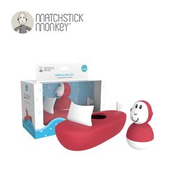 Matchstick Monkey - 漂漂小遊艇洗澡玩具-莓果猴