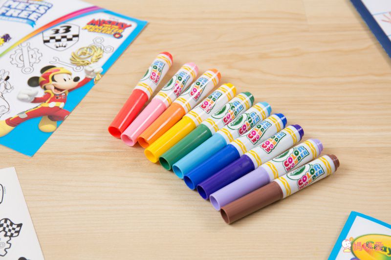 【迪士尼 ✖ 美國 Crayola 繪兒樂】39 折起！蠟筆、彩色筆、印章、著色本通通有