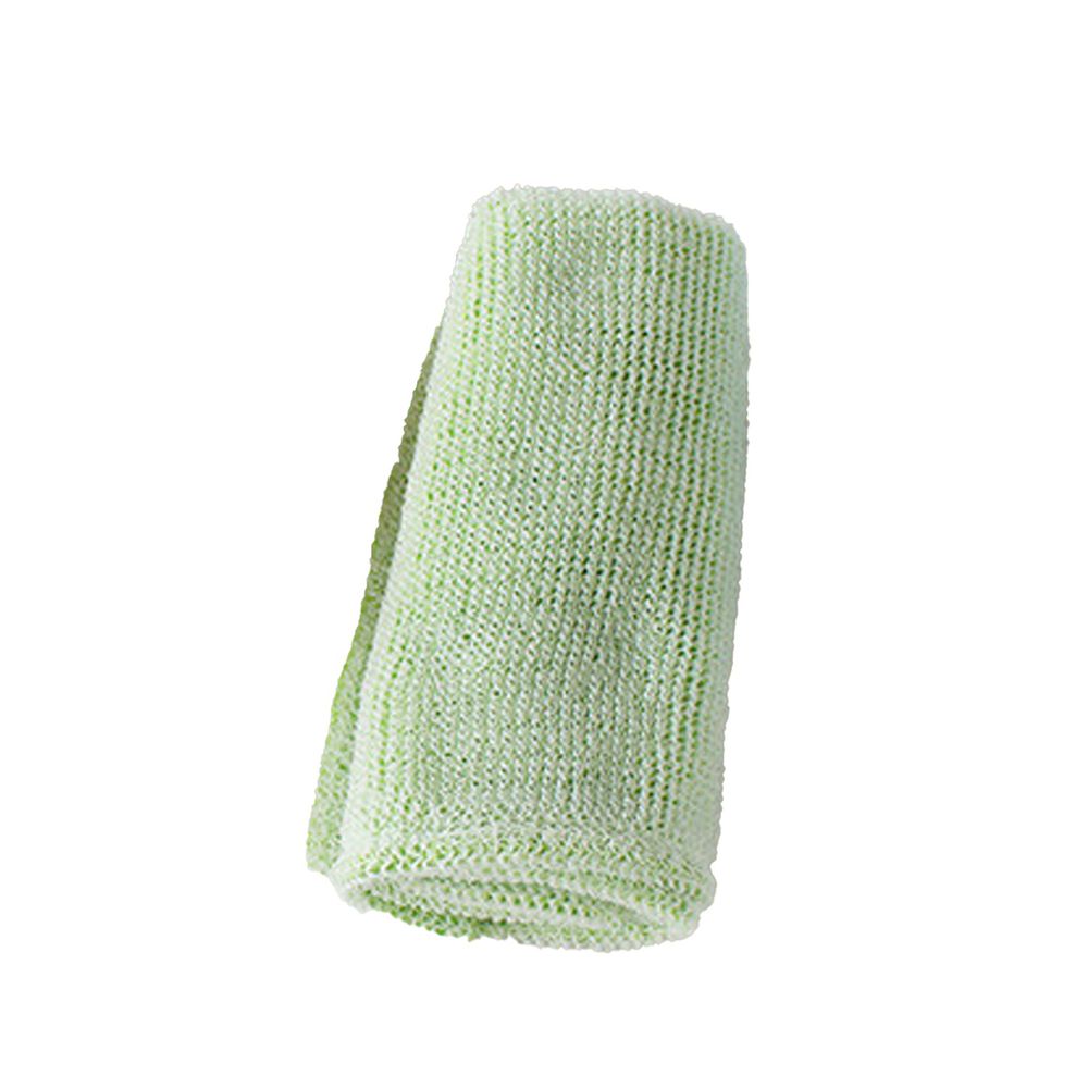 日本 MARNA - 日本製 奶油泡泡搓澡巾-1.2倍起泡力-綠 (約25x90cm)