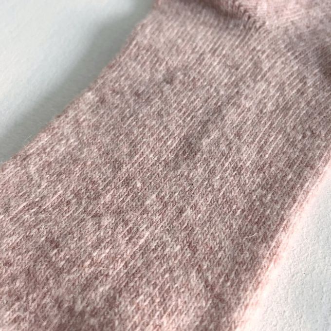 韓國Marian - 素面百搭羊毛保暖襪-焦糖色 (Free)