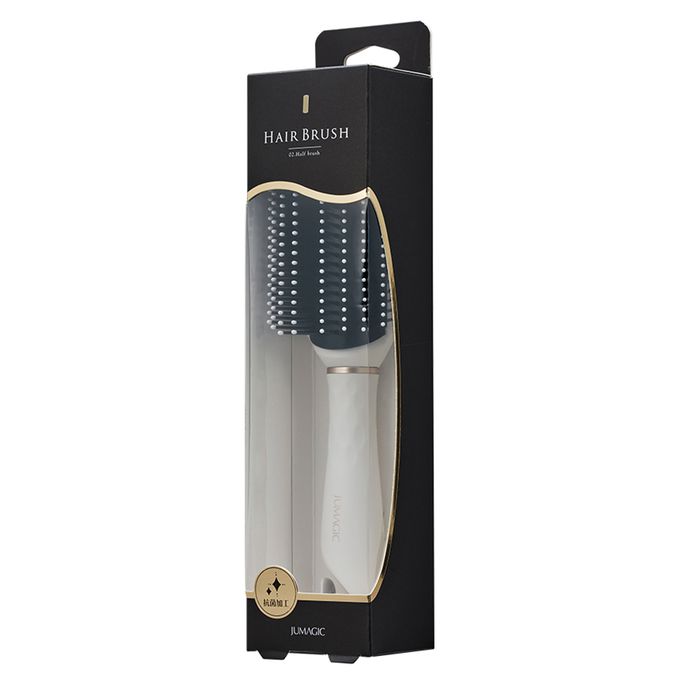 日本JUMAGIC - 吹整半圓梳(白)