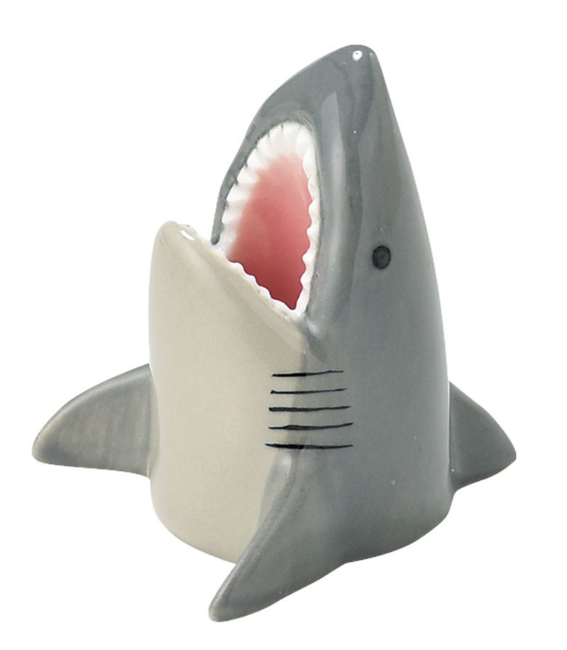 日本 Seto Craft - 海生動物造型牙刷架/筆架-花園鰻魚