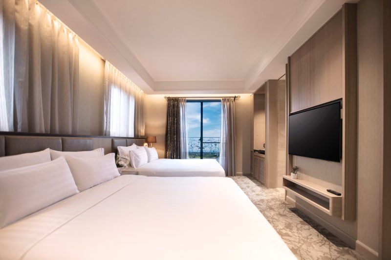 房內就有大湯池【礁溪中天溫泉渡假飯店】