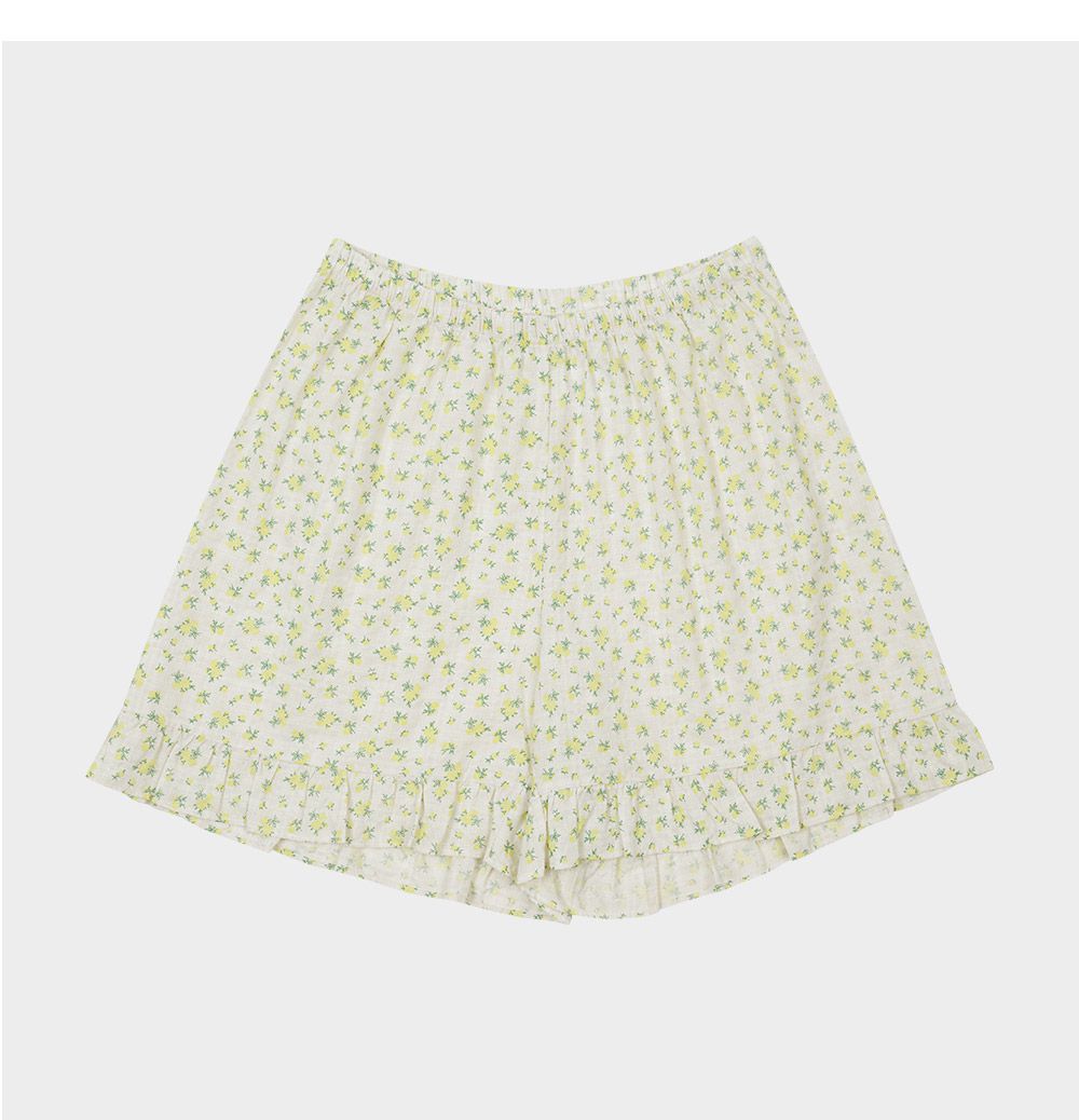 韓國 ULLALA - 天真浪漫無袖睡衣(兩件式) (FREE)