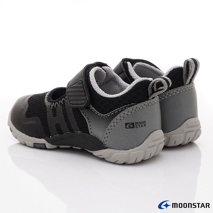 Moonstar日本月星 - HI系列休閒機能童鞋-MSC23366黑(中小童段)-機能運動鞋-黑