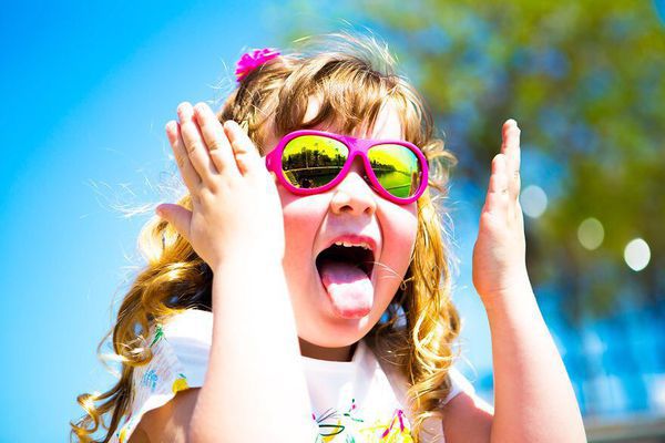 瑞士 SHADEZ - 可彎折嬰幼兒時尚太陽眼鏡-櫻花粉