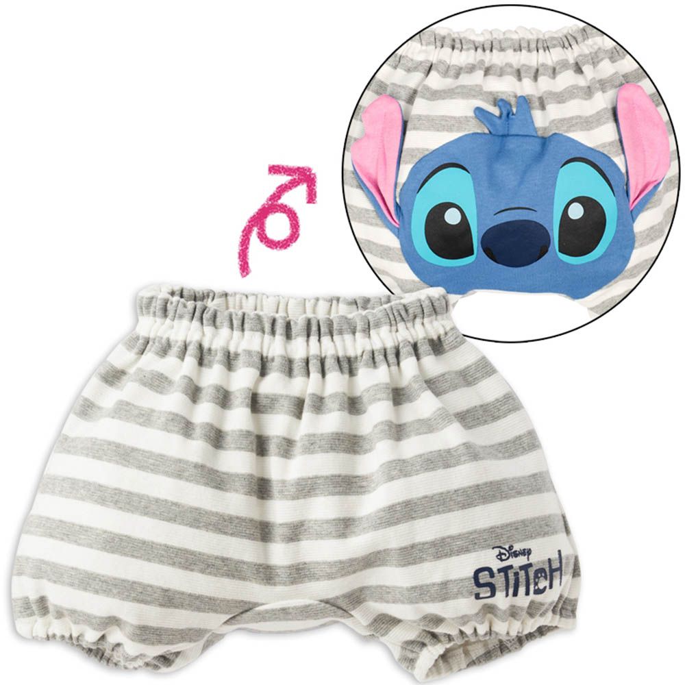 造型屁屁褲-史迪奇-灰色