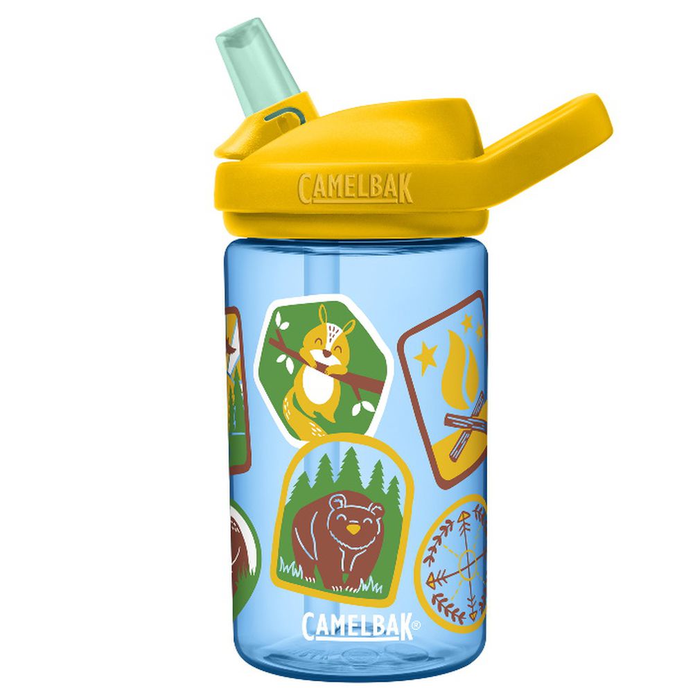 CamelBak - EDDY+ 兒童吸管運動水瓶-叢林探索 (400ml)-156g