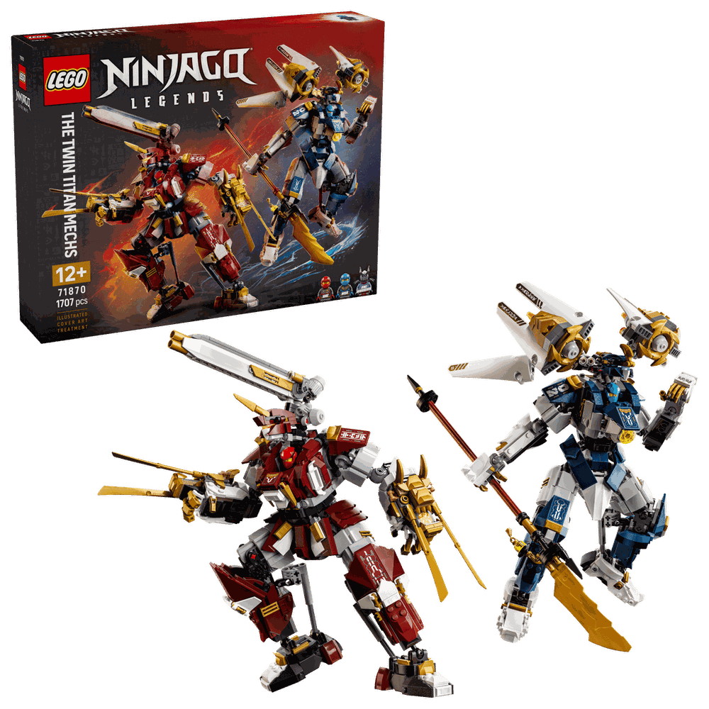 LEGO 71870 雙子鈦機械人 The Twin Titan Mechs