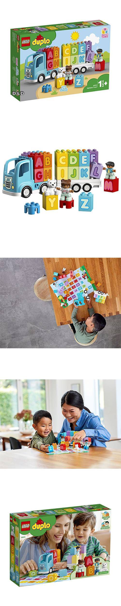 樂高 LEGO - 樂高 Duplo 得寶幼兒系列 - 字母卡車 10915-36pcs