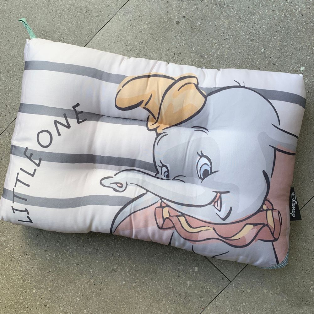 DISNEY 迪士尼 - 兒童天絲水洗枕-線條小飛象-30x45cm