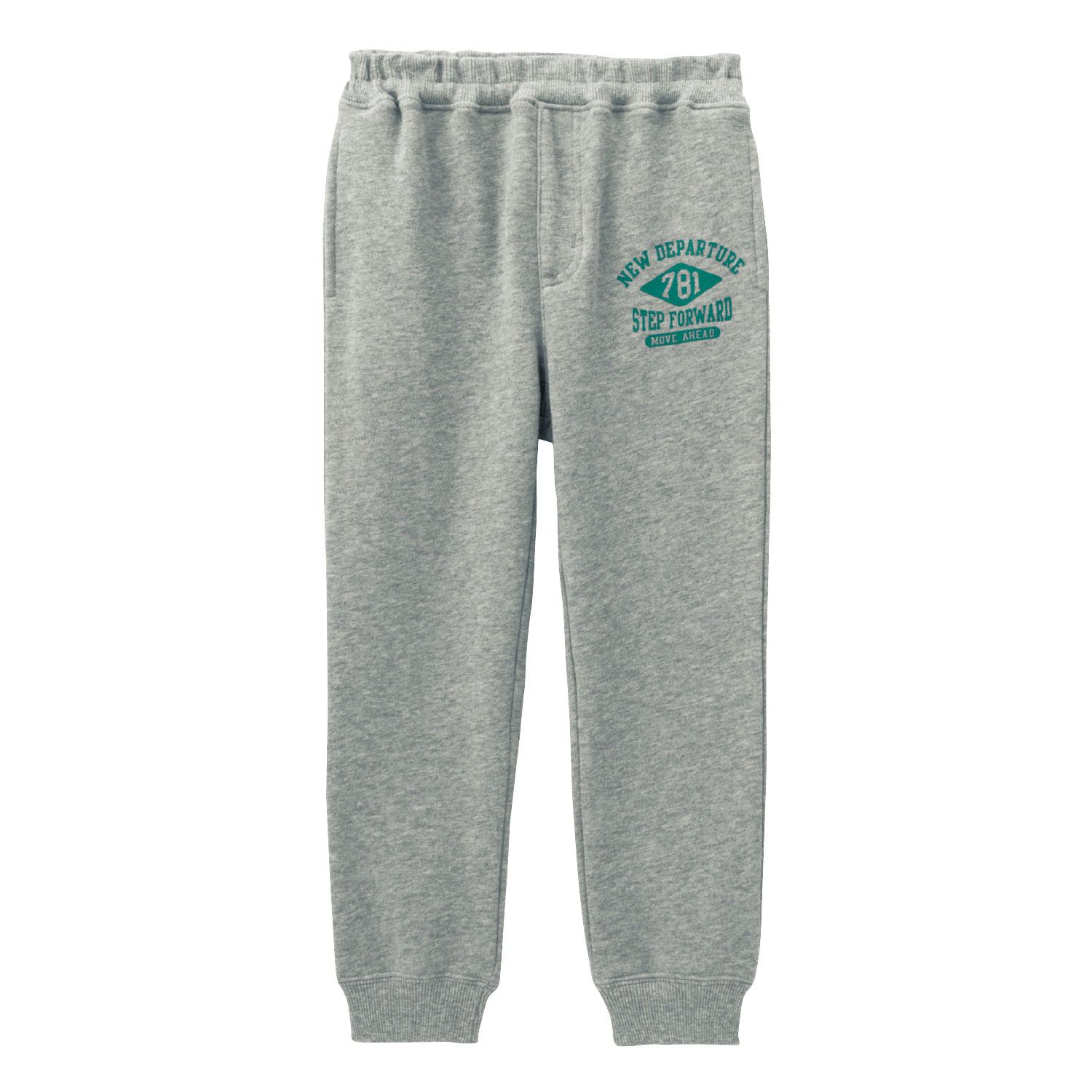 日本千趣會 - GITA 純棉束口休閒長褲-紫格紋