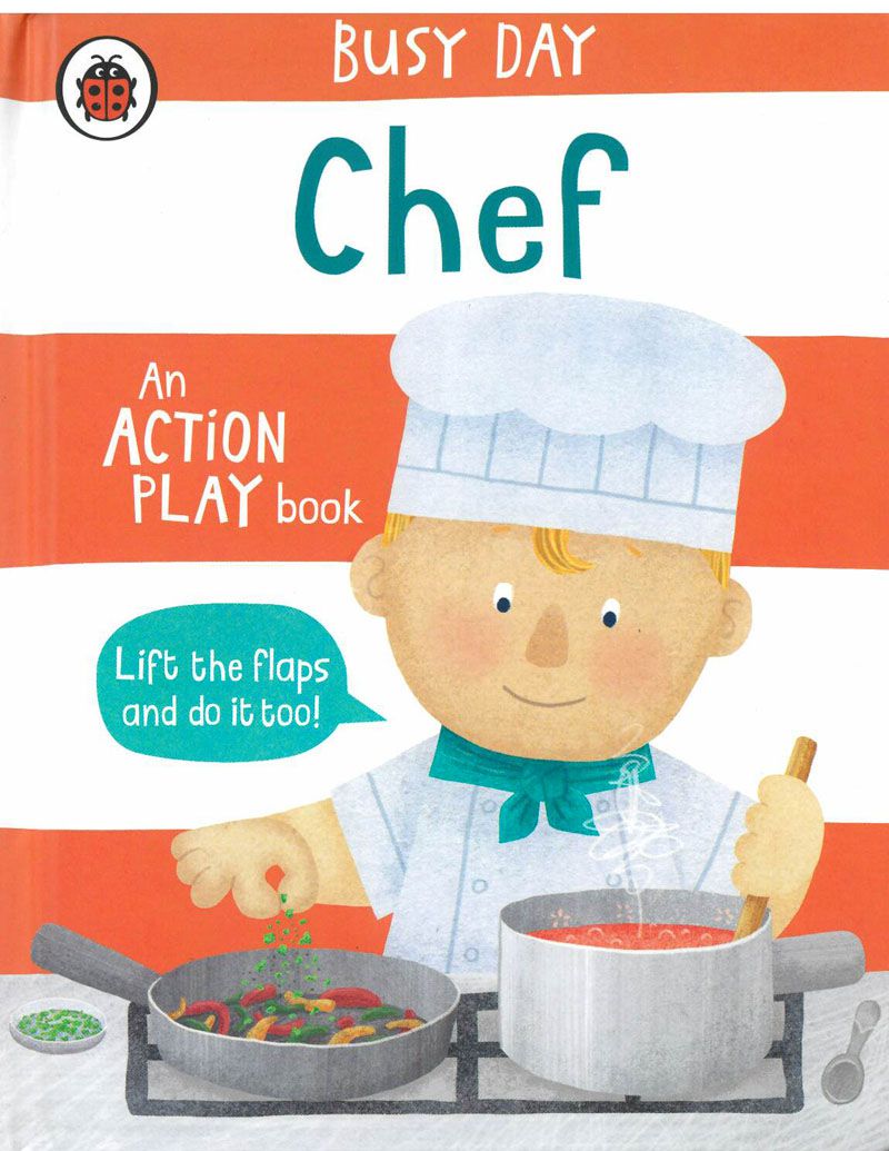 BUSY DAY CHEF-單書-彩色 (15x20cm/硬頁/彩色/12頁)