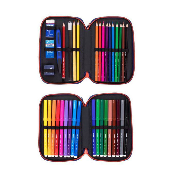 MILAN - 隨行畫筆袋著走_功夫忍者(雙層式)