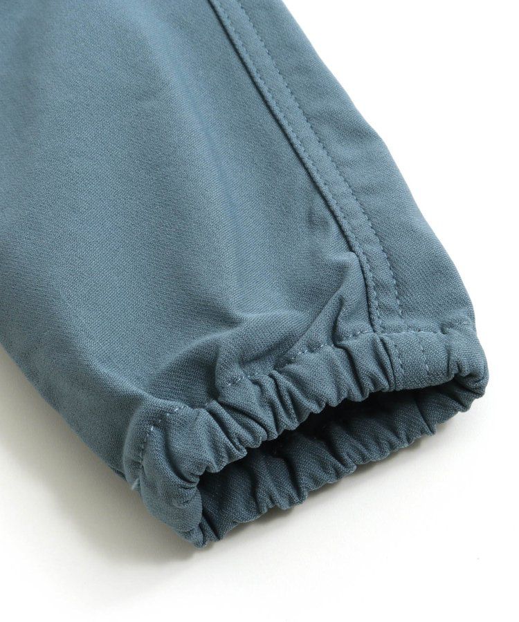 日本 BREEZE - 裏起毛工裝休閒長褲-丹寧藍