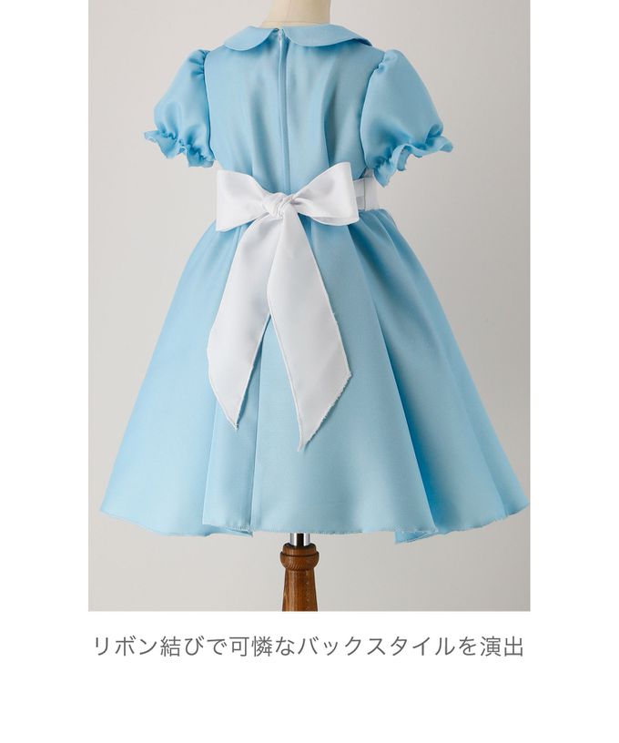 日本 Catherine Cottage - [萬聖節]經典愛麗絲少女短袖洋裝-淺藍