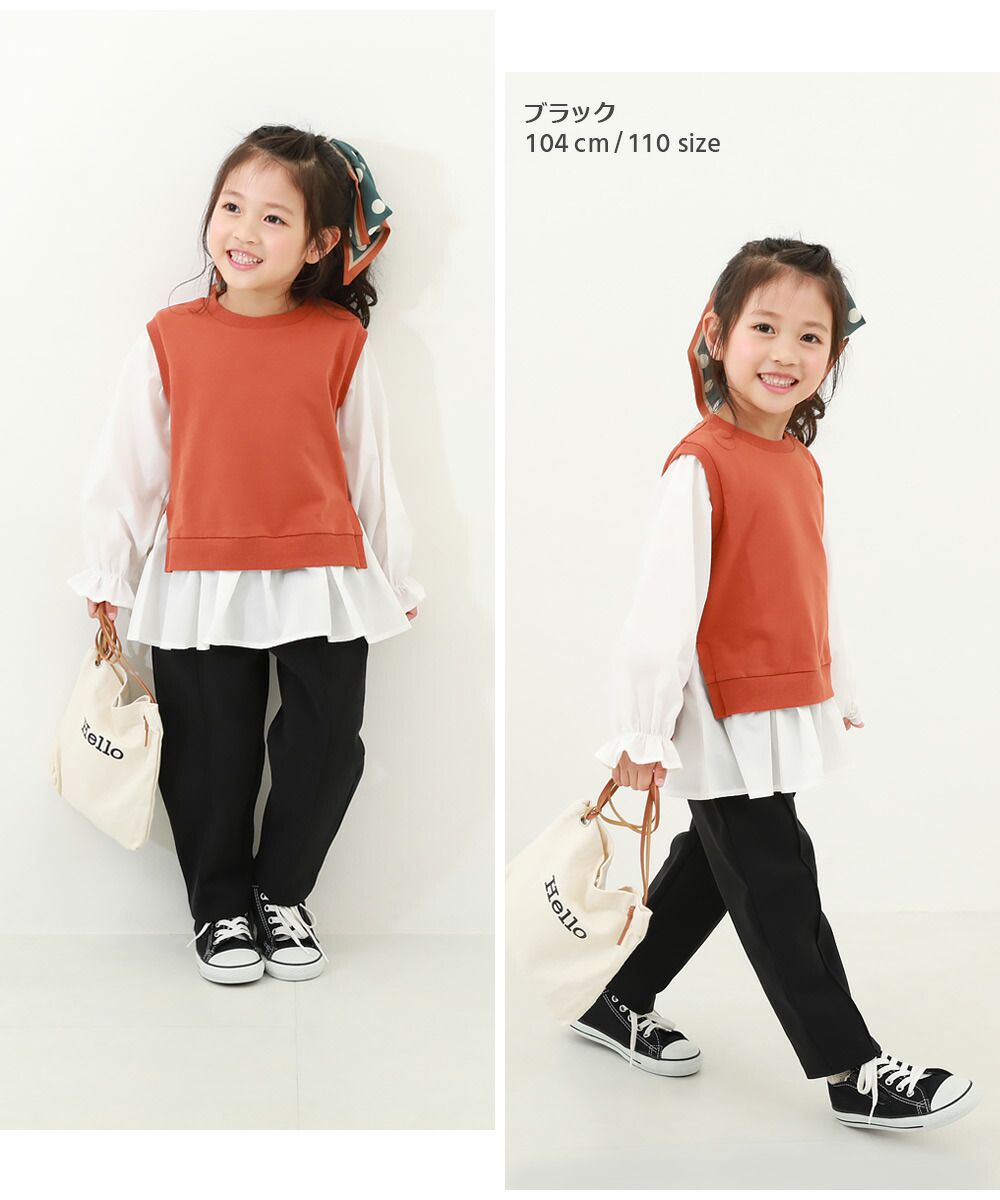 日本 devirock - [防污速乾]時尚打褶錐形長褲-卡其棕