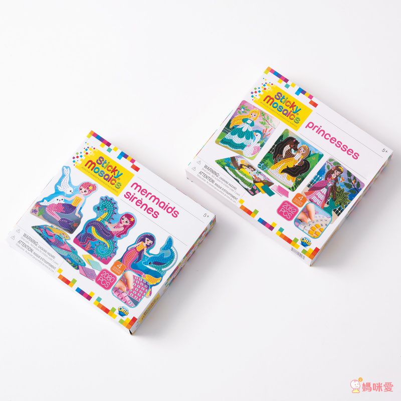 加拿大 Sticky Mosaics - 馬賽克拼貼-公主郊遊趣-2052 pcs