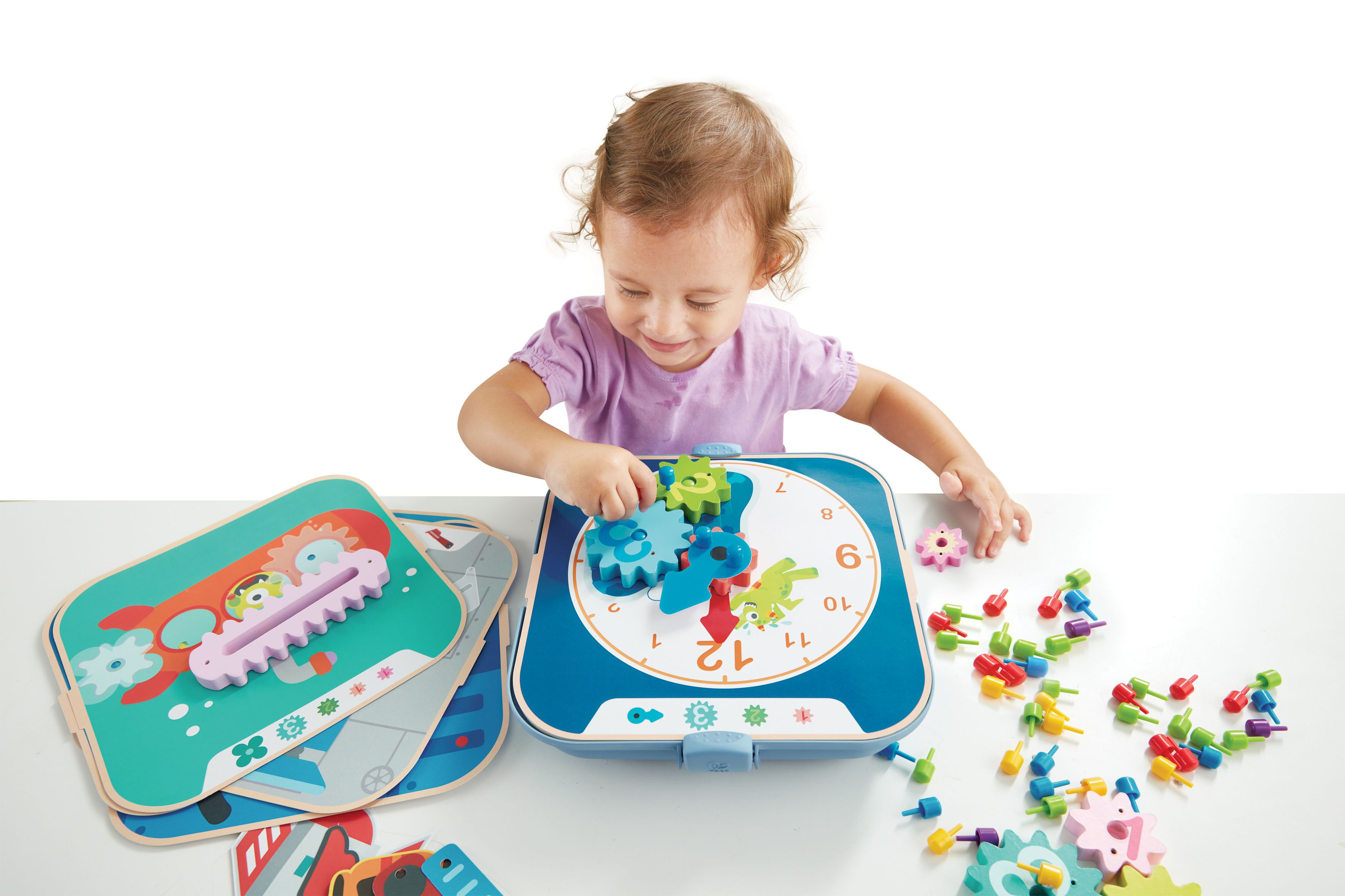 德國 Hape - 齒輪玩具組