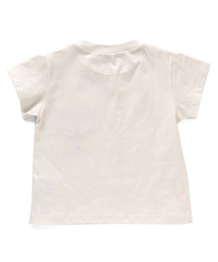 日本 apres les cours - 童趣印花口袋短袖上衣-昆蟲-草綠