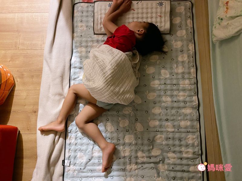 韓國Lolbaby - Hi Jell-O涼感蒟蒻床墊_防水隔尿款-加大款-(夏夜兔兔)