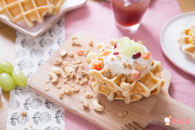 【比利時珍珠糖脆皮鬆餅】酥脆美味即刻享用！