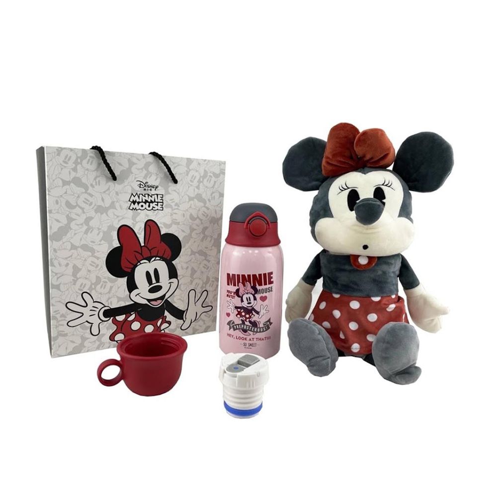 Disney系列玩偶保溫瓶組合620-640ml 禮盒-米妮