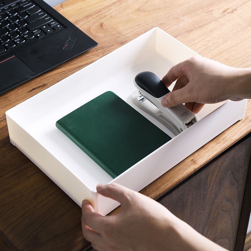 可堆疊桌面抽屜整理收納盒-特大號 (30x20x6cm)