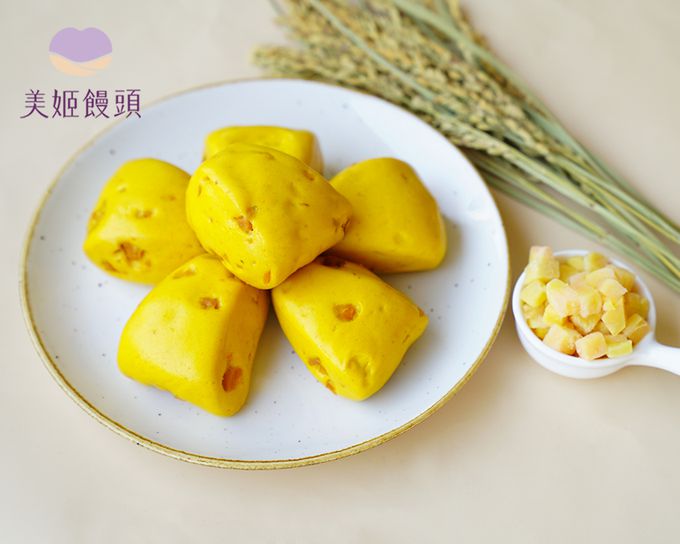 美姬饅頭 - 地瓜南瓜低糖米饅頭-50g*6顆