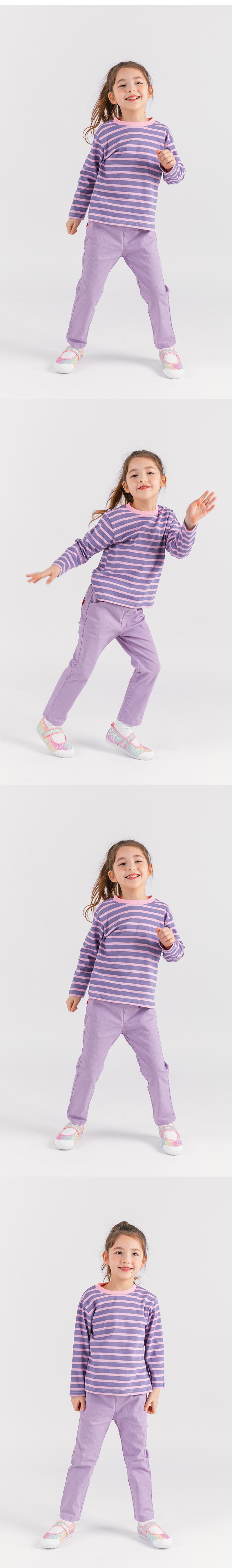 韓國 OZKIZ - 糖果色鬆緊褲腰頭彈力褲-薄荷綠