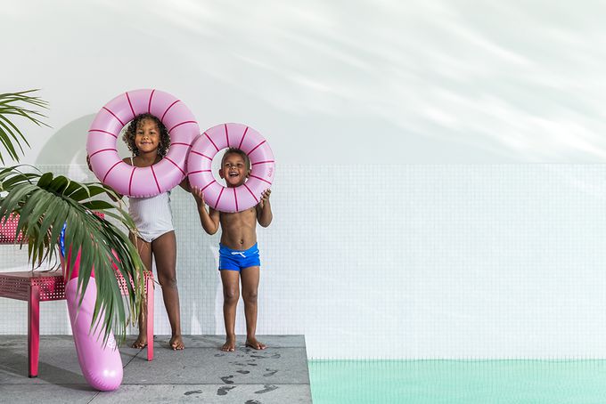 比利時 QUUT - 游泳圈-櫻桃紅(60cm)