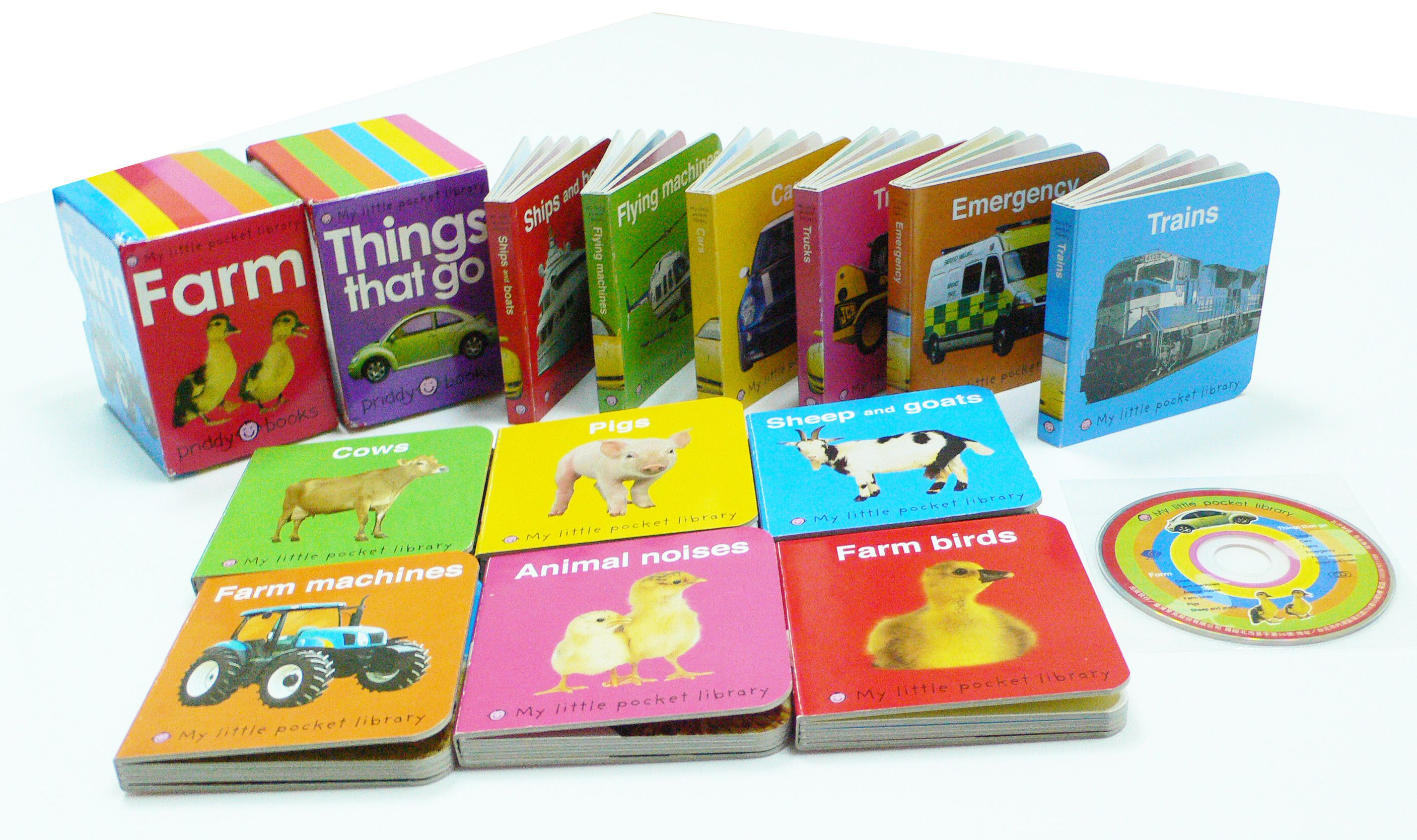 麥克兒童外文書店 - 【ART字母繪本・媽咪愛獨家贈品套組】ALPHABET READER TREASURE(26本+點讀筆+字卡)+口袋書12冊(附CD)