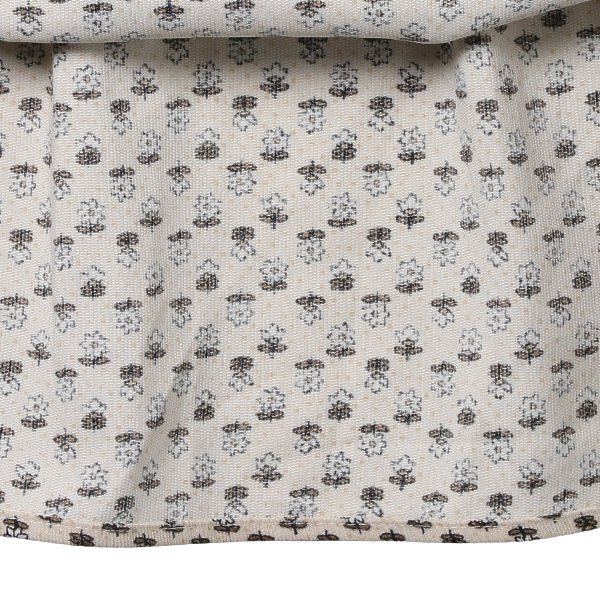 日本西松屋 - 文藝少女歐風長袖洋裝-小碎花-米杏